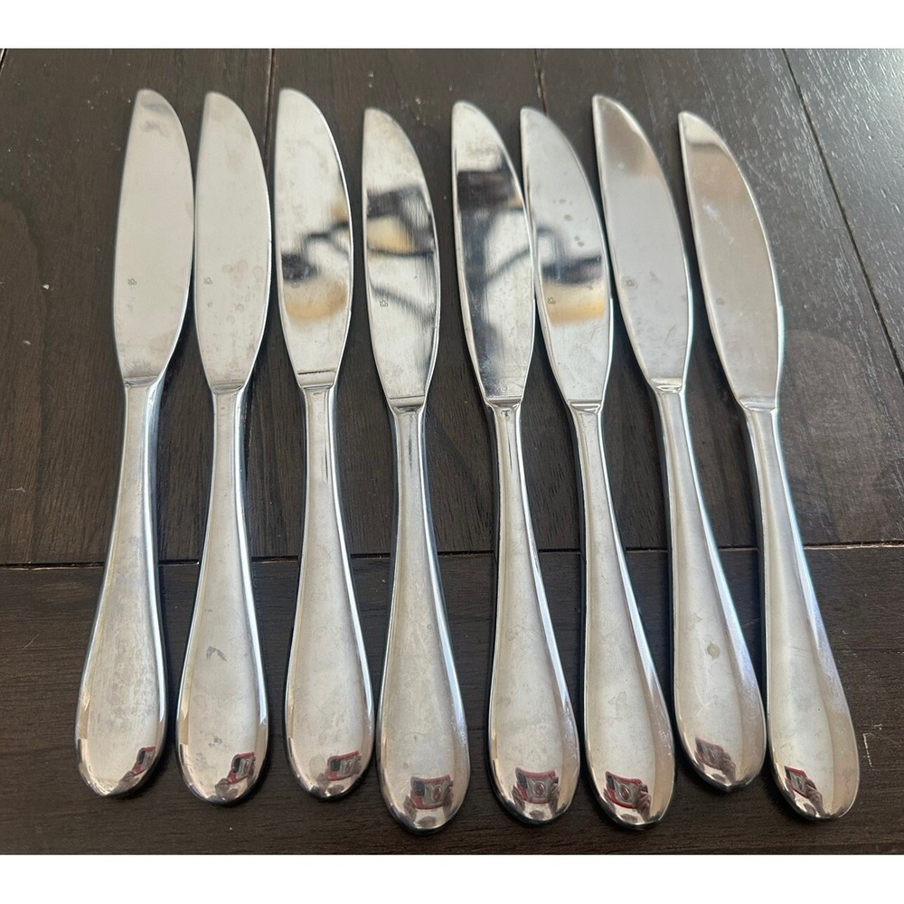 Gourmet Settings GS ALTO 18/10 Stainless Knives  Set Of  8